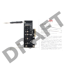 Адаптер AgeStar AS-MC01 PCI-E для M.2 NGFF SSD