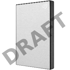 Внешний жесткий диск SEAGATE HDD External ONE TOUCH ( 2.5'/2TB/USB 3.0) Silver