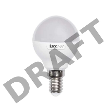 Лампа светодиодная PLED-SP G45 9Вт шар 3000К тепл. бел. E14 820лм 230В JazzWay 2859570A