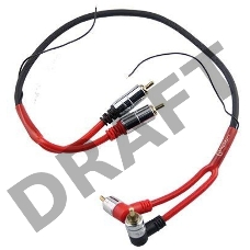 Кабель Ural RCA -PT05M красный 0.5м межблочный 2RCA-2RCA бескислородная медь управляющий кабель