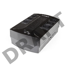 Источник бесперебойного питания IRBIS Personal plus 600VA/360W, AVR, 6 Schuko outlets