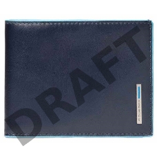Кошелек мужской Piquadro Blue Square PU1241B2R/BLU2 синий натур.кожа