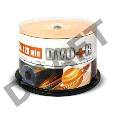 Диск DVD+R Mirex 4.7 Gb, 16x, Cake Box (50), (50/300)