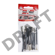 Дюбель-гвоздь 6х60 с потайной манжетой полипропилен (уп.14шт) пакет Tech-Krep 102944