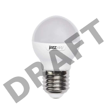 Лампа светодиодная PLED-SP G45 9Вт шар 3000К тепл. бел. E27 820лм 230В JazzWay 2859631A