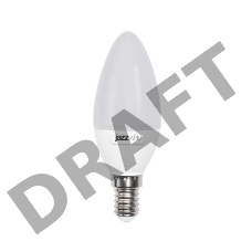 Лампа светодиодная PLED-SP C37 9Вт свеча 3000К тепл. бел. E14 820лм 230В JazzWay 2859457A