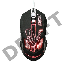 Мышь Qumo Assassin M33, проводная, оптическая, 1000/1600/2400/3200  dpi