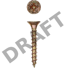 Саморезы СУ-Ж универсальные, 35 х 4.0 мм, 60 шт, желтый цинк, ЗУБР