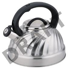 Чайник для плиты ALPENKOK AK-500/1, 3,0л нерж, со свистком (индукция) (12)