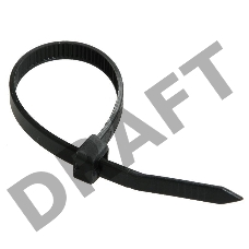 Хомут кабельный 8.8х800 нейл. черн. (уп.100шт) ИЭК UHH32-D088-800-100