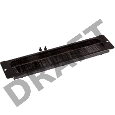 Щеточный кабельный ввод в крышу и дно шкафа LANMASTER DCS