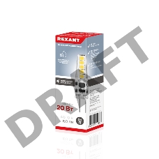 Лампа светодиодная REXANT капсульного типа JC-SILICON G4 12 В 2 Вт 4000 K нейтральный свет (силикон)