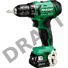 Дрель-шуруповерт Hikoki DS12DA аккум. патрон:быстрозажимной (кейс в комплекте) (DS12DARFZ)