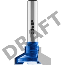 Фреза пазовая Т-образная №2 ЗУБР 25.4x12.7мм, высота 12.7мм