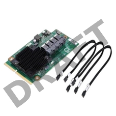 Дисковый контроллер форм-фактора Mezzanine Quanta S5BQ SAS MEZZ 1HY9ZZZ096E