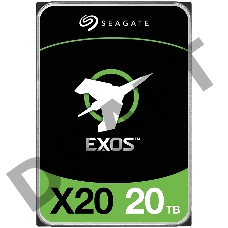 Жесткий диск SEAGATE HDD Server Exos X20 HDD 512E/4KN ( 3.5'/ 20TB/ SAS 12Gb/s / 7200rpm)