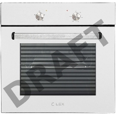 Духовой шкаф Электрический Lex EDM 040 WH белый, встраиваемый