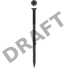 Саморезы СГМ гипсокартон-металл, 76 х 4.2 мм, 1 200 шт, фосфатированные, ЗУБР Профессионал