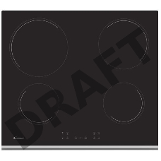 Варочная поверхность CANDY CH64XB / 4 hi light зоны нагрева.