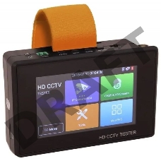 Универсальный наручный монитор-тестер Tezter TIP-H-4(Hand) AHD/CVI/TVI/CVBS и IP-видеосистем