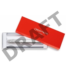 Ручка перьевая Carandache Office 849 Fluo (841.470) желтый флуоресцентный F перо сталь нержавеющая подар.кор.