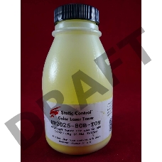Тонер для принтера Static Control HP2025-80B-YOS желтый (флакон 80гр) для HP CP2020/2025/2320