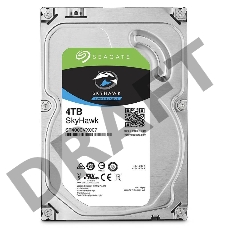 Жесткий диск Seagate Original SATA-III 4Tb ST4000VX007 Video Skyhawk (5900rpm) 64Mb 3.5