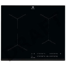 Встраиваемая варочная поверхность ELECTROLUX/ индукционная, 60 см, распознавание наличия посуды, черный цвет