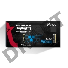 Накопитель SSD Netac 500GB M.2 2280 NV3000 NVMe PCIe NT01NV3000-500-E4X (heat sink)