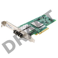 Контроллер Qlogic QLE2562-CK 8Gb 2-port FC HBA x8 PCIe LC multi-mode optic