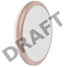 Светильник LED ДПБ 3205 24Вт IP54 4000K круг роз. золото | LDPB0-3205-24-4000-K01 | IEK