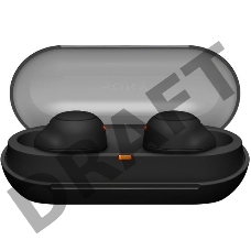 Полностью беспроводные наушники Sony WF-C500B, черный Bluetooth 5.0, динамик 5,8 мм, 10ч работы от аккумулятора, 20ч с чехлом; IPX4, DSEE; USB Type-C, quick charge, hands free. Черный цвет.