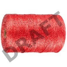 Шпагат ЗУБР многоцелевой полипропиленовый, красный, d=1,8 мм, 110 м, 50 кгс, 1,2 ктекс