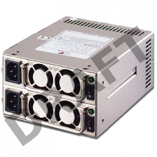 Блок питания ZIPPY/EMACS MRW-6400P,4U(PS/2), Mini Redundant, 400W Brown Box {4}