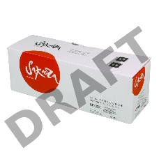 Картридж SAKURA CF283X, для HP laserJet ProM202dw//M225dn/dw/rdn/ M202n/ M201dw/n/M226dn/dw, черный, 2200 к. (наклейки)