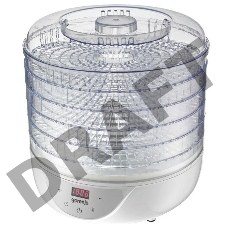 Сушка для фруктов и овощей Gorenje FDK24DW 5под. 240Вт белый