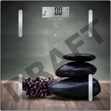 Весы напольные электронные Polaris PWS 1857DGF макс.180кг рисунок