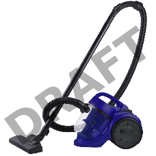 Пылесосы SUPRA VCS-1492 Пылесос циклонического типа Мощность 1400 Вт Мощность всасывания 270 Вт Система очистки с НЕРА-фильтром Контейнер для сбора пыли емкостью 2,5л Пластиковые трубки Синий