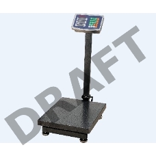 Торговые электронные весы KELLI KL-1527, Максимальный вес: 300 кг. Размер чаши весов: 40х50 см. Точность ихмерения: 60кг/20гр.,100кг/50гр.,150кг/50гр.,300кг/100гр.220 V(+10-15%) 50 Гц,Источник постоянного тока аккумулятора 6V 5АН,Потребляемая мощность во 