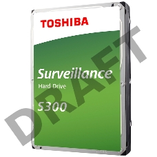 Жесткий диск Toshiba SATA-III 8Tb HDWT380UZSVA Surveillance S300 (7200rpm) 256Mb 3.5