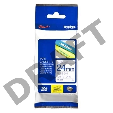 Наклейка ламинированная TZ-E253 (24 мм син/бел)