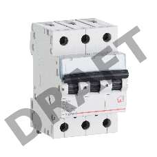 Автоматический выключатель Legrand 404057 TX3 C20A 3П 6000