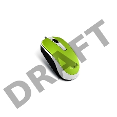 Мышь Genius DX-120 (USB, оптическая, разрешение сенсора 1000 DPI, 3 кнопки, Длина кабеля 1.5м) Цвет зелёный.