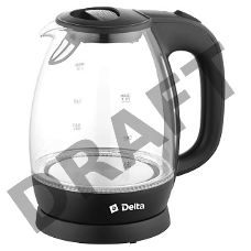 Чайник DELTA DL-1203 черный