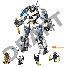 Конструктор Lego Ninjago Zane`s Titan Mech Battle (71738)
