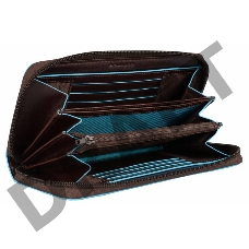 Кошелек женский Piquadro Blue Square PD3229B2/N черный натур.кожа