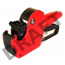 Этикет пистолет Jolly 43920 JH8 однострочный прямоугольная 21x12 8 ассорти