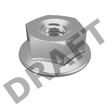 Гайка М8 с насечкой GS8 (уп.150шт) КМ LO0686