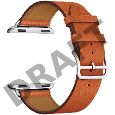 Кожаный ремешок Lyambda Mintaka для Apple Watch 38/40 mm LWA-02-40-OR orange