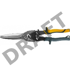 Ножницы по металлу KRAFTOOL 2328-SL Alligator  прямые удлинённые, Cr-Mo, 290 мм